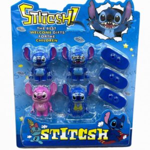 MINI LEGO STITCH X4  COD.86083