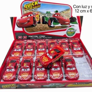 AUTO CARS X1 C/LUZ Y SONIDO  COD.8888
