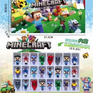 Calendario de adviento Minecraft X24  COD.996069