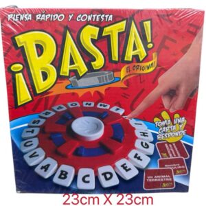 BASTA  (23CM X23CM)  COD.BO8-0063
