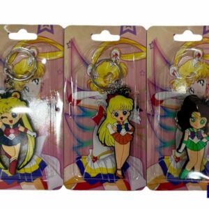 LLAVERO SAILOR MOON DE GOMA