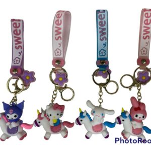 LLAVERO KITTY C/CABALLO GOMA (Seria 2)