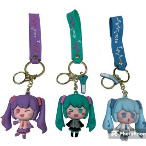 LLAVERO MIKU GOMA