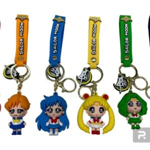 LLAVERO  SAILOR MOON GOMA