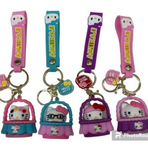 LLAVERO KITTY (SERIA 4) GOMA