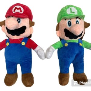 PELUCHE MARIO Y LUICHI 33 CM