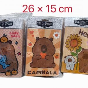 Pintura Diamante Capybara (26x15CM) X12 OFERTA!