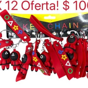 LLAVERO JUEGO CALAMAR X12 OFERTA!