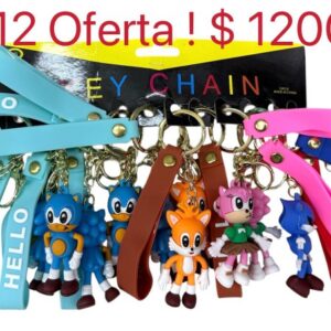 LLAVERO SONIC X12 OFERTA!