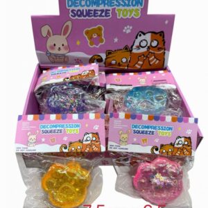 SQUISHY HUELLA GATO TOYS 7.5 X6.5CM