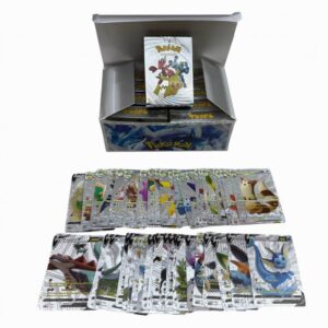 CARTA POKEMON X10 CAJITA PLATEADO