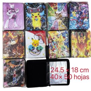 CARPETA POKEMON MEDIO MUY LNDO! ( 24.5 X 18CM)