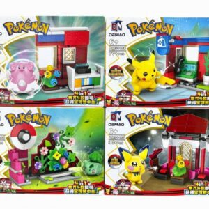 POKEMON SET 4 EN 1 304 PCS - DM5115- D2 -