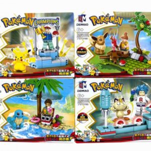 POKEMON SET 4 EN 1 318 PCS - DM5118- D2 -