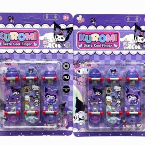 PATINETA DEDO X3 KUROMI  COD.K032