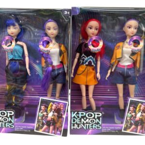 MUÑECA K-POP X2 C/MUSICA COD.KP-02