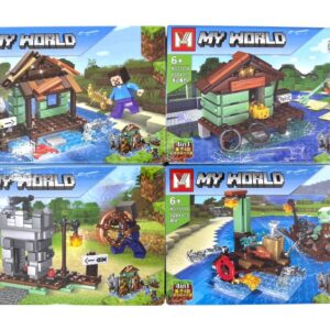 MY WORLD SET 4 EN 1 530 PCS -MG1311- F3-