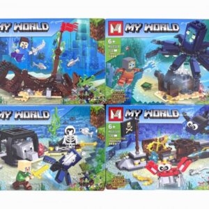 LEGO MINECRAFT X4 GRANDE COD.MG832