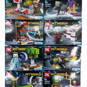 MY WORLD SET X 8 385 PCS - F2 - PK6002-