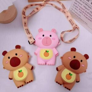 Cartera Goma Capybara (modero 2)  Cod.WQ-602