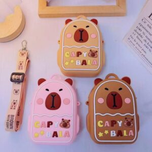 Cartera Goma Capybara (modero 1)  Cod.WQ-603