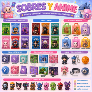 Sobres y Anime