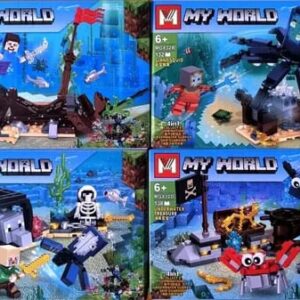 MY WORLD SET 4 EN 1 520 PCS - MG832 - F3